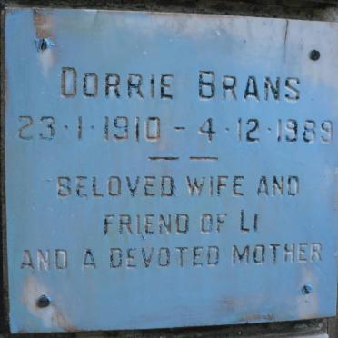 BRANS Dorrie 1910-1989