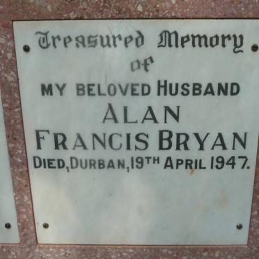 BRYAN Alan Francis -1947