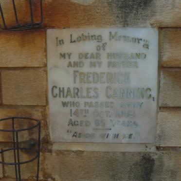 CANNING Frederick Charles -1949