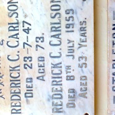 CARLSON Frederick C. -1947 :: CARLSON Frederick C. -1959