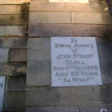 CAHILL Jean Stuart -1946