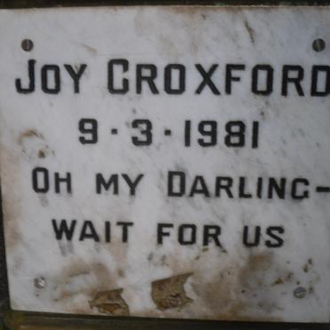 CROXFORD Joy -1981