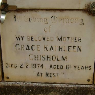 CHISHOLM Grace Kathleen -1974