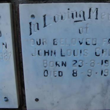 CHIVELL John Louis 1929-1987