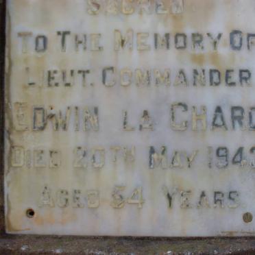 CHARD Edwin, La -1943