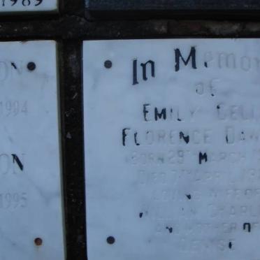 DAWBER Emily Celia Florence 1921-1988