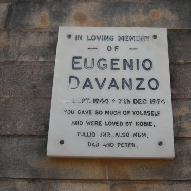 DAVANZO Eugenio  1944-1974