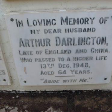 DARLINGTON Arthur -1948