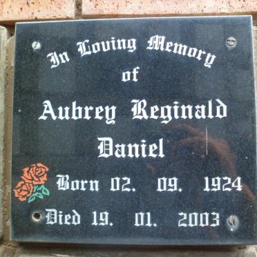 DANIEL Aubrey Reginald 1924-2003