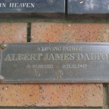 DALTON Albert James 1881-1947