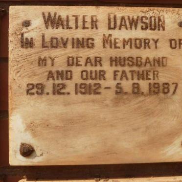 DAWSON Walter 1912-1987