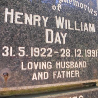 DAY Henry William 1922-1991
