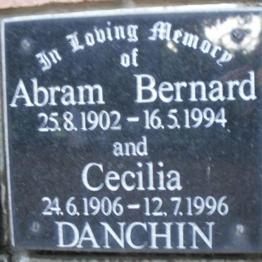 DANCHIN Abram Bernard 1902-1994 &amp; Cecilia 1906-1996
