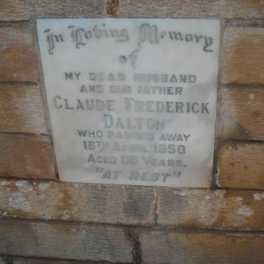 DALTON Claude Frederick -1950