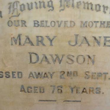 DAWSON Mary Jane -1958