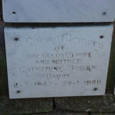 DAVID Catherine Susan 1947-1988