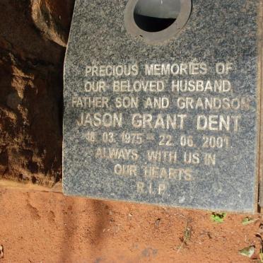 DENT Jason Grant 1975-2001