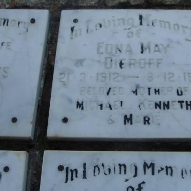 DIEROFF Edna May 1912-1987