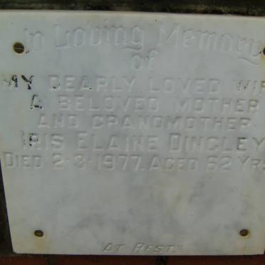 DINGLEY Iris Elaine -1977