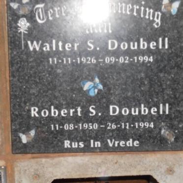 DOUBELL Walter S. 1926-1994 :: DOUBELL Robert S. 1950-1994