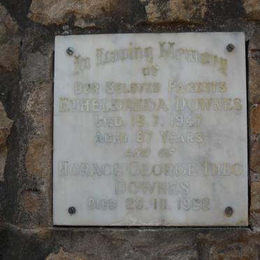 DOWNES  Horace George Theo -1962 &amp; Etheldreda -1947