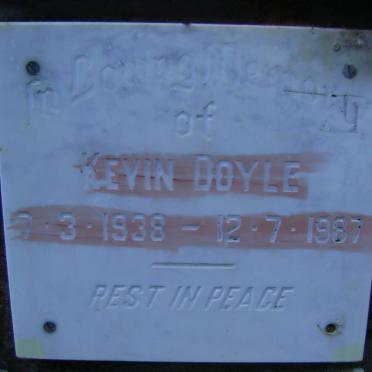 DOYLE Kevin 1938-1987