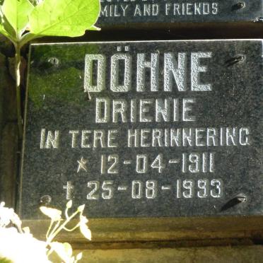 DOHNE Drienie 1911-1993