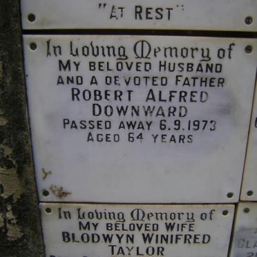 DOWNWARD Robert Alfred -1973