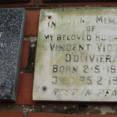 D'OLIVIERA Vincent Victor 1903-1974