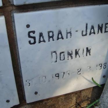 DONKIN Sarah-Jane 1978-1986