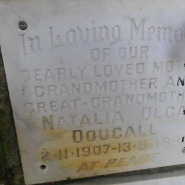 DOUGALL Natalia Olga 1907-1980