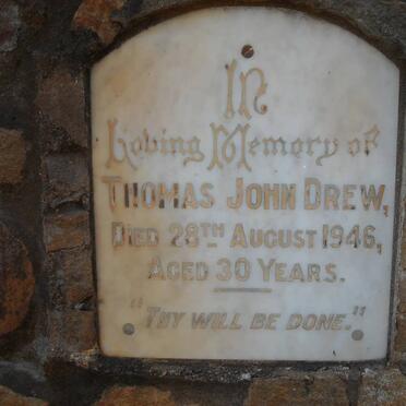 DREW Thomas John -1946