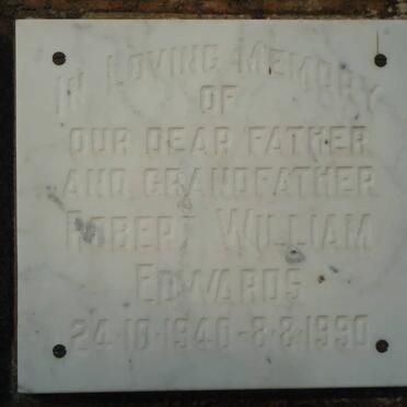 EDWARDS Robert William 1940-1990