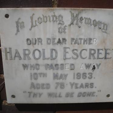 ESCREET Harold -1963
