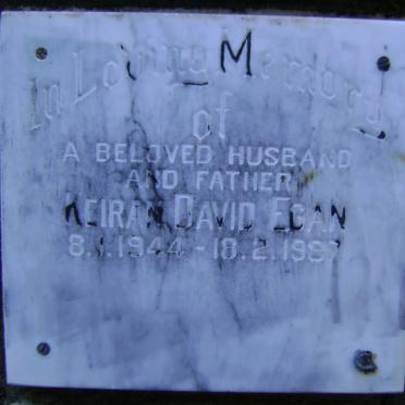 EGAN Keiran David 1944-1987