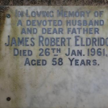 ELDRIDGE James Robert -1961