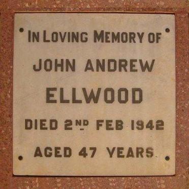 ELLWOOD John Andrew  -1942