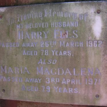 ELLS Harry -1962 &amp; Maria Magdalena -1971