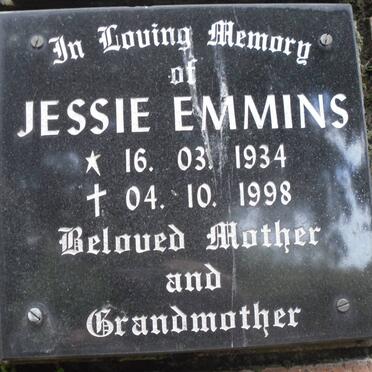 EMMINS Jessie 1934-1998