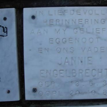 ENGELBRECHT Jannie 1938-1987