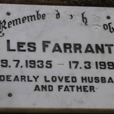 FARRANT Les 1935-1990