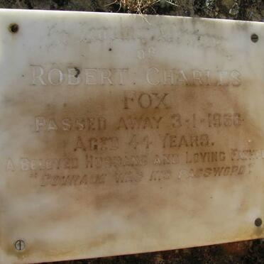 FOX Robert Charles -1966