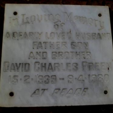 FREEN David Charles 1939-1980