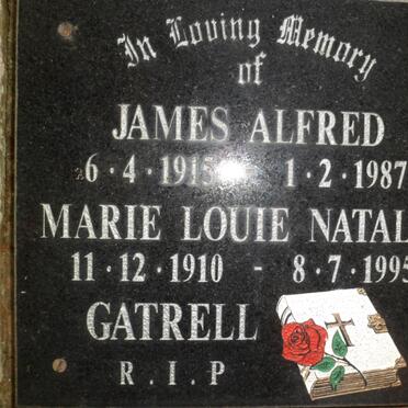 GATRELL James Alfred 1915-1987 &amp; Marie Louie Natalie 1910-1995