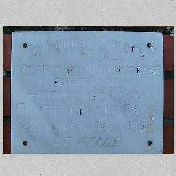 GASS Robert Gerald 1948-1982