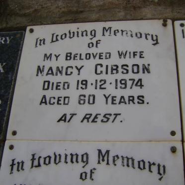 GIBSON Nancy -1974