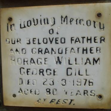 GILL Horace William George -1976