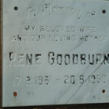 GOODBURN Rene 1961-1990