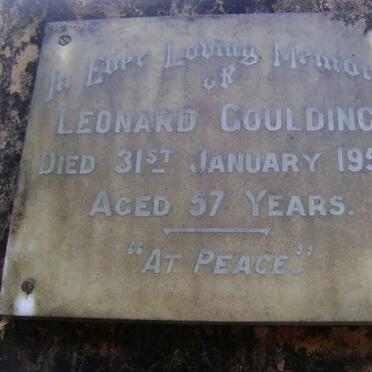 GOULDING Leonard -1959