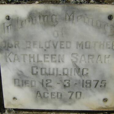 GOULDING Kathleen Sarah -1975